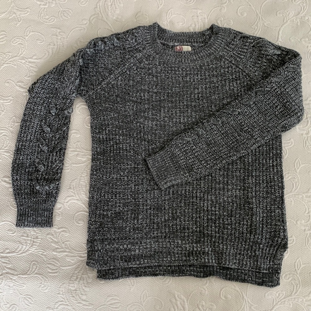 Gray Knit Sweater